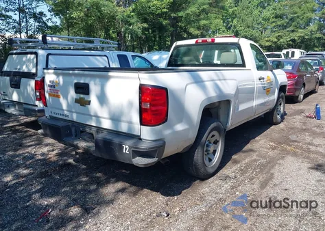 2014 Chevrolet Silverado 1500 Work Truck 1Wt из США, поврежденный, VIN 1GCNCPEH5EZ327419